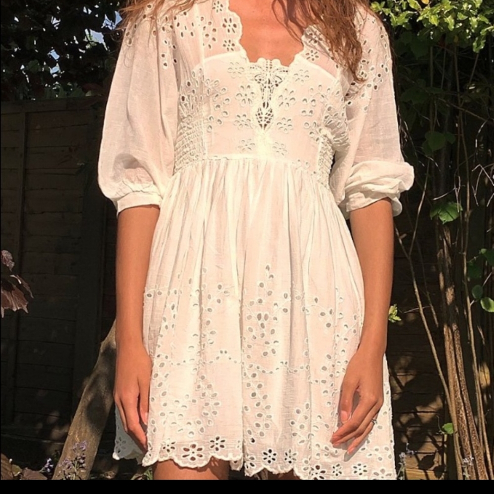 Free Lottie Eyelet Lace dress!